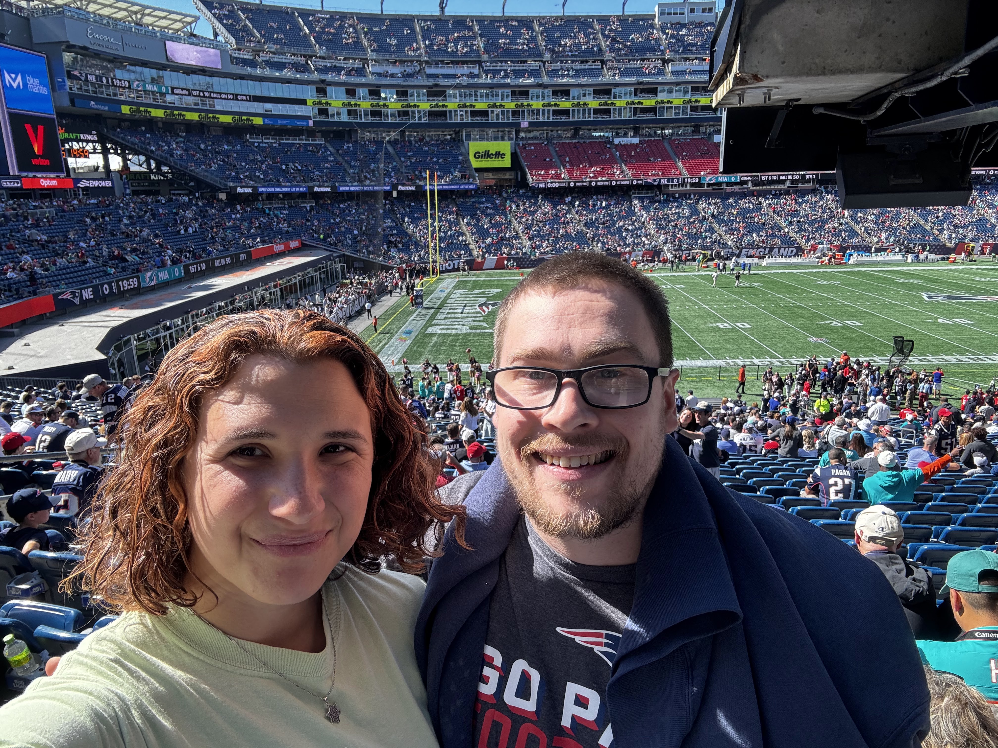 Patriots game!